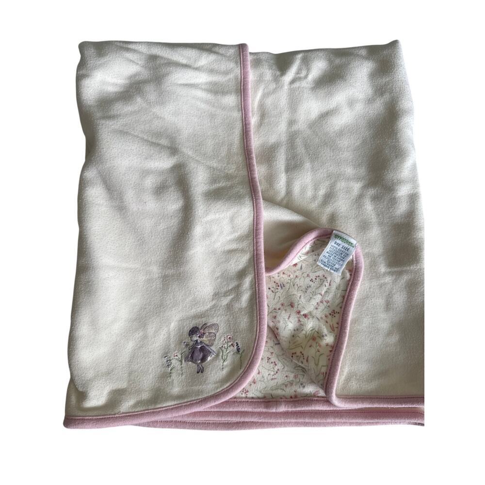 GYMBOREE FAIRY GARDEN - RARE - blanket - 2002